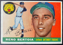 Load image into Gallery viewer, 1955 Topps Baseball #94 Reno Bertoia Detroit Tigers Vintage MLB Card
