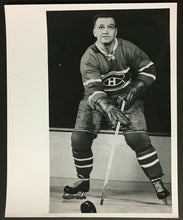 Load image into Gallery viewer, Vintage 1960 Turofsky Hockey Photo Boom Boom Geoffrion Montreal Canadiens Legend