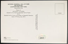 Load image into Gallery viewer, Tony La Russa Signed Hall Of Fame Autographed Postcard Chicago White Sox MLB COA