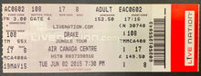 Load image into Gallery viewer, June 02 2015 Drake Jungle Tour Full Unused Ticket Air Canada Centre
