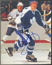 Load image into Gallery viewer, Borje Salming Autographed Photo Toronto Maple Leafs Signed NHL HOF Vintage