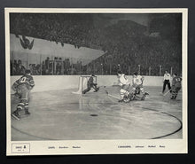 Load image into Gallery viewer, 1950's Quaker Oats NHL Hockey Photo Set x4 Action Shots Toronto Maple Leafs