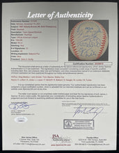 Load image into Gallery viewer, 1997 Atlanta Braves Team Autographed Signed x20 Baseball MLB NL East Champs JSA