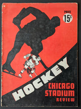 Load image into Gallery viewer, 1940 Chicago Stadium NHL Playoff Program Toronto Maple Leafs vs Blackhawks