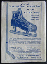 Load image into Gallery viewer, 1949 Hendy Hockey Guide Rules Records and Schedule + Who's Who in Hockey NHL