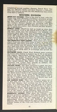 Load image into Gallery viewer, 1961 Early Times Whiskey Brand Pro + College Football Schedule Book NCAA Vintage