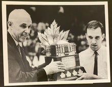 Load image into Gallery viewer, 1966 NHL Hockey Type 1 Photo Montreal Canadiens Conn Smythe Trophy Roger Crozier