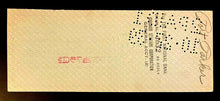 Load image into Gallery viewer, James D Norris Signed Autographed Check Chicago Stadium Blackhawks NHL Hockey
