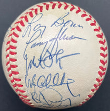 Load image into Gallery viewer, 1993 Official World Series Philadelphia Phillies Signed x28 Baseball JSA LOA MLB