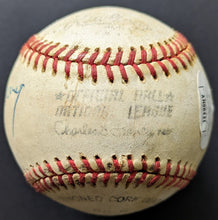 Load image into Gallery viewer, Charles "Chub" Feeney Autographed Baseball MLB Signed New York Giants JSA