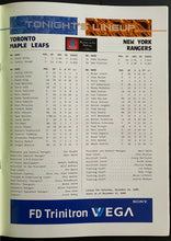 Load image into Gallery viewer, 1998 Wayne Gretzky Last NHL Hockey Game in Toronto Ticket Stub  & Program