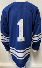Load image into Gallery viewer, Johnny Bower Toronto Maple Leafs Autographed CCM NHL Jersey Signed DPI Sports