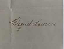 Load image into Gallery viewer, 1914 Wilfred Laurier Signed Auto Letter Content On Clear Paper Stock Canada JSA