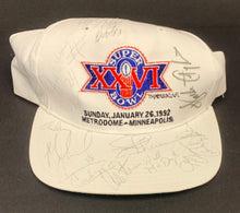 Load image into Gallery viewer, Super Bowl XXVI Attendees Multi Signed x13 Autographed Hat NFL Football JSA LOA