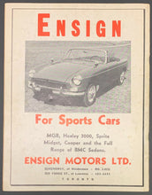 Load image into Gallery viewer, 1964 Mosport Players 200 Formula Race Program Jim Clark Dan Gurney