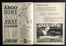 Load image into Gallery viewer, 1962 CNE Stadium CFL Hamilton Tiger Cats vs Toronto Argonauts VTG Program