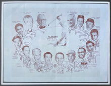 Load image into Gallery viewer, 1956 Sports Celebrity Dinner Program Signed x17 Jackie Robinson Autographed LOA