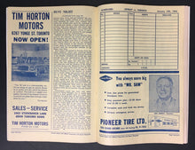 Load image into Gallery viewer, 1962 Maple Leaf Gardens NHL Hockey Program Toronto vs Detroit Red Wings Stewart