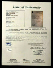 Load image into Gallery viewer, 1969 Neil Armstrong Typed Signed Letter Original Authentic NASA Letterhead JSA