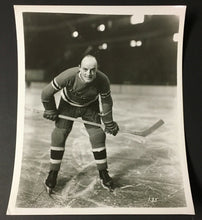 Load image into Gallery viewer, 1937 Silver Gelatin Ching Johnson Photo Hall Of Fame New York Rangers Hockey