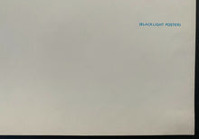 Load image into Gallery viewer, 1969 Original Authentic Bob Dylan Blacklight Poster Earth Fire Water Air Music