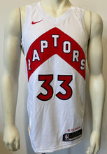 Load image into Gallery viewer, Gary Trent Jr. Autographed Toronto Raptors Swingman Basketball Jersey Signed COA