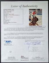 Load image into Gallery viewer, 1981 Frank Selke Autographed Montreal Forum Program Canadiens NHL Hockey JSA LOA