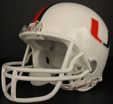 Load image into Gallery viewer, Frank Gore Autographed University of Miami White Mini Helmet Signed NCAA JSA