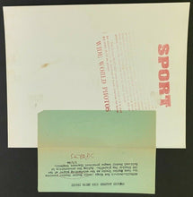 Load image into Gallery viewer, 1966 NHL Hockey Type 1 Photo Montreal Canadiens Conn Smythe Trophy Roger Crozier