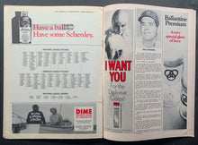 Load image into Gallery viewer, 1968 Shea Stadium Baseball Program New York Mets v Pittsburgh Pirates Nolan Ryan