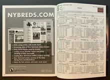 Load image into Gallery viewer, 2004 Belmont Stakes Program Vintage Smarty Jones Jockey Stewart Elliott