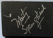 Load image into Gallery viewer, 1988 Billy Martin + Marty Springstead Signed Event Name Plate Autographed JSA