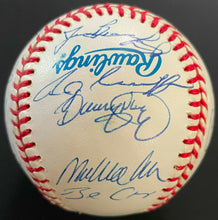 Load image into Gallery viewer, 1997 Atlanta Braves Team Signed Rawlings Baseball 23 Autos Maddux Smoltz JSA LOA