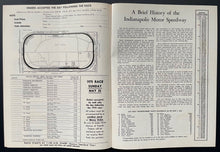 Load image into Gallery viewer, 1974 Indianapolis 500 Race Day Issue Autographed Johnny Rutherford Signed JSA