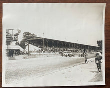 Load image into Gallery viewer, 1920's Finish At Indianapolis 500 Vintage Action Press News Photo The Great Race