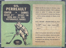 Load image into Gallery viewer, 1970 O-Pee-Chee #131 Gilbert Perreault Rookie Card Buffalo Sabres NHL PSA EX 5