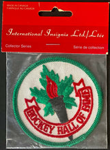 Load image into Gallery viewer, Vintage NHL Hockey Hall Of Fame Patch Unused Crest Emblem HOF Canada 3" NOS