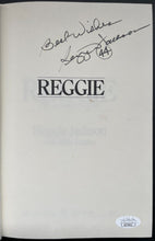 Load image into Gallery viewer, 1984 Reggie Jackson Signed Hard Cover Book Autobiography JSA MLB HOF Autographed