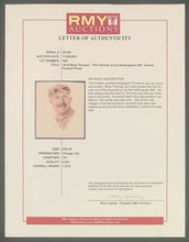 Load image into Gallery viewer, 1919 Type 1 Photo Champion French Race Car Driver Rene Thomas 1914 Indy 500 Win