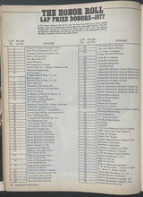 Load image into Gallery viewer, 1977 61st Annual Indy 500 Vintage Racing Program AJ Foyt Wins Indianapolis