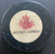 Load image into Gallery viewer, 1972 Canada Russia Summit Series Game 1 Used Hockey Puck Scarce Slug Montreal