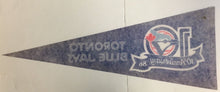 Load image into Gallery viewer, 1986 Toronto Blue Jays Baseball Pennant MLB 10th Anniversary Major League MLB