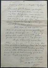 Load image into Gallery viewer, 1956 Vintage MLB Brooklyn Dodgers Letter Spring Training Dodgertown Letterhead