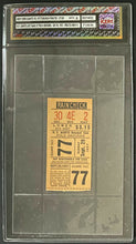 Load image into Gallery viewer, 1957 Polo Grounds Last MLB Baseball Game Ticket New York Giants vs Pirates iCert