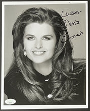 Load image into Gallery viewer, Maria Shriver Signed B&W Photo Autographed JSA Kennedy Author Journalist