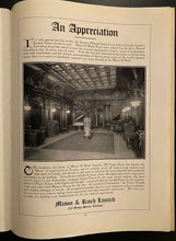 Load image into Gallery viewer, 1912 Mutual Street Arena Inaugural Program Toronto Maple Leafs NHL Stadium Rare