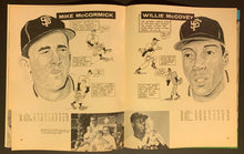Load image into Gallery viewer, 1960 MLB Baseball San Francisco Giants Yearbook Willie Mays Vintage Year Book