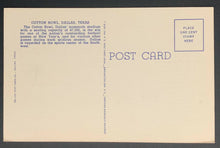 Load image into Gallery viewer, 1940's Cotton Bowl Football Game Vintage Stadium Postcard Old College Sports