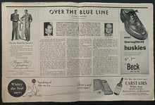 Load image into Gallery viewer, 1949 Madison Square Garden Program+Insert NY Rangers vs Toronto Maple Leafs NHL