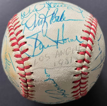 Load image into Gallery viewer, 1981 World Series Champions LA Dodgers Team Autographed Baseball Signed x24 JSA